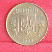 UKRAINE 50 KOPIYOK 1992 -    KM# 3,1 - (Nº18074) - Ucraina