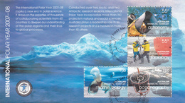 Australian Antarctic Territory  MS4 2008 International Polar Miniature Sheet Used - Briefe U. Dokumente