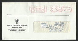 Portugal EMA Cachet Rouge Banque CPP Lisbonne 1983 Meter Stamp Bank CPP Lisbon - Frankeermachines (EMA)