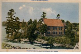 BALA, Ontario, Canada, Presbyterian Church, 1928 Anderson Postcard, MuskokaCcounty - Muskoka
