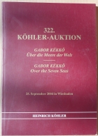 Seven Seas Collection, Kékkö, Illustrated Specialized Auktions-Katalog Köhler 2004 - A.o. USA, British Colonies, France - Catálogos De Casas De Ventas