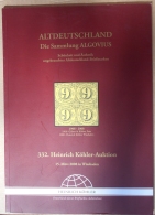 German States Collection, Illustrated Specialized Auktions-Katalog Köhler 2008, 72 Pages - Catalogi Van Veilinghuizen