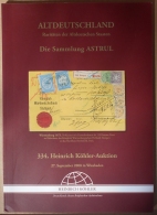 Germany, German States Rareties Collection,  Illustrated Specialized Auktions-Katalog Köhler 2008, 134 Pages - Catalogues For Auction Houses