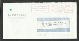 Portugal EMA Cachet Rouge Industrie PVC 1995 PVC Industry Franking Meter - Machines à Affranchir (EMA)