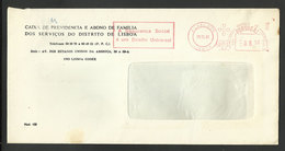 Portugal EMA Cachet Rouge "Sécurité Sociale, Droit Universel" 1981 "Social Security, Universal Right" Franking Meter - Macchine Per Obliterare (EMA)