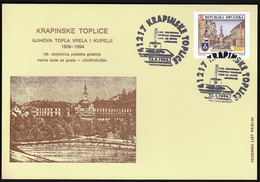 Croatia Krapinske Toplice 1994 / Health / Kurhaus / Hydrotherapy / 135 Years - Bäderwesen