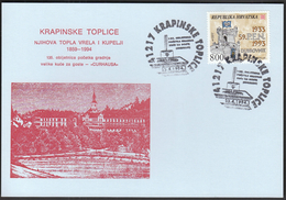 Croatia Krapinske Toplice 1994 / Health / Kurhaus / Hydrotherapy / 135 Years - Bäderwesen