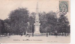 CPA Vesoul - Monument Et Promenades - 1906 (28306) - Vesoul