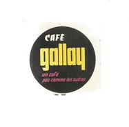 G-I-E, Tabac, Boites, Pochette D'ALLUMETTES,  Publicité, 2 Scans, CAFE GALLAY , étourneau Brillant , N° 4 - Boites D'allumettes - Etiquettes