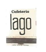 G-I-E, Tabac, Boites, Pochette D'ALLUMETTES,  Publicité, 2 Scans, CAFETARIA LAGO , Santander , Espagne - Boites D'allumettes - Etiquettes