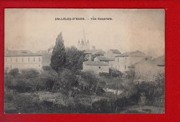 1 Cpa Carte Postale Ancienne - 11 Salleles D Aude Vue Generale - Salleles D'Aude