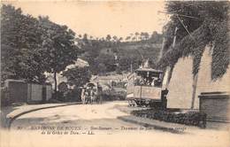 76-BONSECOURS- ENVIRONS DE ROUEN- TRAMWAY DE BON SECOURS  AU VIRAGE - Bonsecours