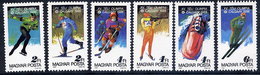 HUNGARY 1987 Winter Olympics, Calgary MNH /**.  Michel 3929-34 - Ungebraucht
