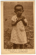 CPA  GABON    SOEURS BLEUES DE CASTRES  PETITE FILLE - Gabon