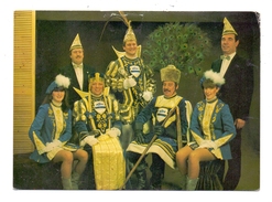 5030 HÜRTH - FISCHENICH, Karneval, Prinz Norbert I, Jungfrau Erika, Bauer Georg - Huerth