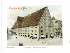 CHROMO CACAO VAN HOUTEN NUREMBERG MAUTHALLE ANCIENNE DOUANE - Van Houten