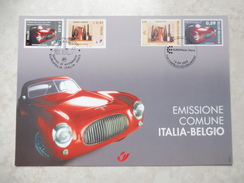 Belgique Belgie  Carte Souvenir / Herdenkingskaart Cobra 2003 Italie Voiture - Cartes Souvenir – Emissions Communes [HK]