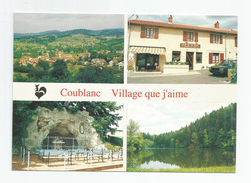 71 Saone Et Loire - Coublanc Café Buchet Alimentation Grotte De Lourdes , étang Cadolon - Autres & Non Classés