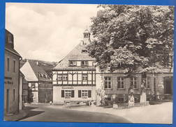 Deutschland; Geising; Seitenmacherhaus; Schule; Rathaus - Geising