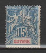 GUYANE FRANÇAISE ,N°35 - Gebraucht