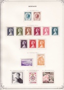 Monaco - Collection Vendue Page Par Page - Timbres Neufs * - TB - Ongebruikt