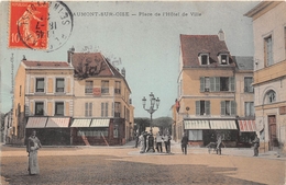 95-BEAUMONT-SUR-OISE- PLACE DE L'HÔTEL  DE VILLE - Beaumont Sur Oise