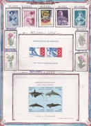 Monaco - Collection Vendue Page Par Page - Timbres Neufs ** / Oblitérés - TB - Unused Stamps