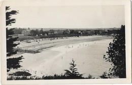 LANCIEUX (22) Carte Photo Plage Front De Mer - Lancieux