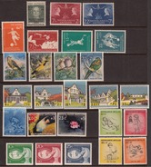 Netherlands Antilles 1953-62 Mint No Hinge/mounted, See Notes, Sc# B20,B26-27,B31-34,B35-38,B43-47,B48-50,B51-54,B55-57 - Curaçao, Nederlandse Antillen, Aruba