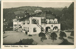 Schliersee - Rathaus - Foto-Ansichtskarte - Schliersee