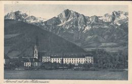 CPA ADMONT- THE ABBEY, MOUNTAINS - Admont