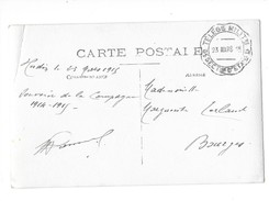 CACHET MILITAIRE TELEGRAPHIE MILITAIRE 6ème Section 1915 - Regimente
