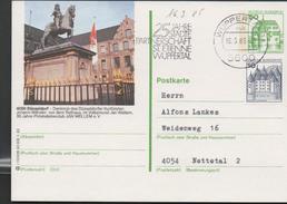 3128    Entero Postal Wuppertal 1985, - Illustrated Postcards - Used