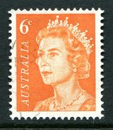 Australia 1966-73 Decimal Currency Definitives - 6c Queen Elizabeth II Used - Used Stamps