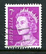 Australia 1966-73 Decimal Currency Definitives - 7c Queen Elizabeth II Used - Used Stamps