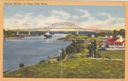 Massachusetts Cape Cod Bourne Bridge 1952 - Cape Cod