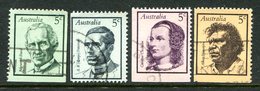 Australia 1968 Famous Australians Set Used - Used Stamps