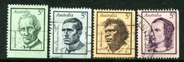 Australia 1968 Famous Australians Set Used - Gebruikt