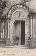 32 - NOGARO - Portail De L' Eglise Romane Du XIe Et  XIIe Siècle, Bâtie Par Saint Austinde, Archevêque D' Auch - Nogaro