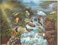 M/S MNH  BHUTAN  Birds Of The World,  BHOUTAN Neuve Feuille Oiseaux Du Monde - Sin Clasificación