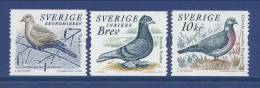 Sweden 2004 Facit #  2433-2435. Pigeons, MNH (**) - Ungebraucht