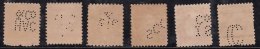 Perfins, Perfin Used USA On 2c Washington 1922 Issue, United States, As Scan - Perforés