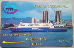 Trinidad And Tobago TT$15 3CTTA  " Port Of Spain Harbour   Series 1 " - Trinidad En Tobago