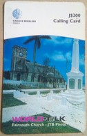 J$200 Falmouth Church World Talk (thin) - Jamaica