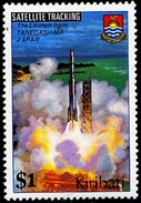 SPACE-SATELLITE TRACKING-THE LAUNCH FROM TANEGASHIMA, JAPAN-KIRIBATI-MNH-H1-46 - Ozeanien