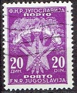 YUGOSLAVIA   #   FROM 1950 - Portomarken