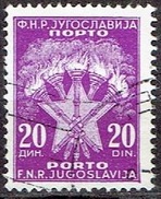 YUGOSLAVIA   #   FROM 1950 - Portomarken