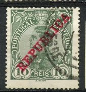 Portugal 1910 10r King Manuel II Issue #172 - Usati