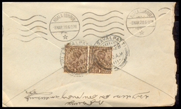 Malaya, Kuala Lumpur, 1928, Transmitted Cover, Sent To Malaya From India, Postmarks, King George V, British. - Otros & Sin Clasificación