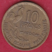 France 10 Francs Guiraud 1950 - Andere & Zonder Classificatie